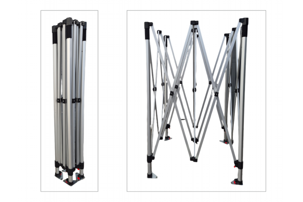 Stelaż HEX40 3x3 ALUMINIUM